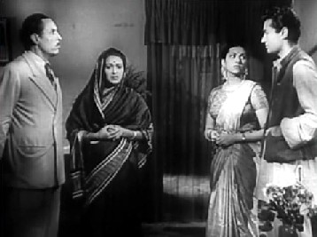 Vidya, her parents and Chandu